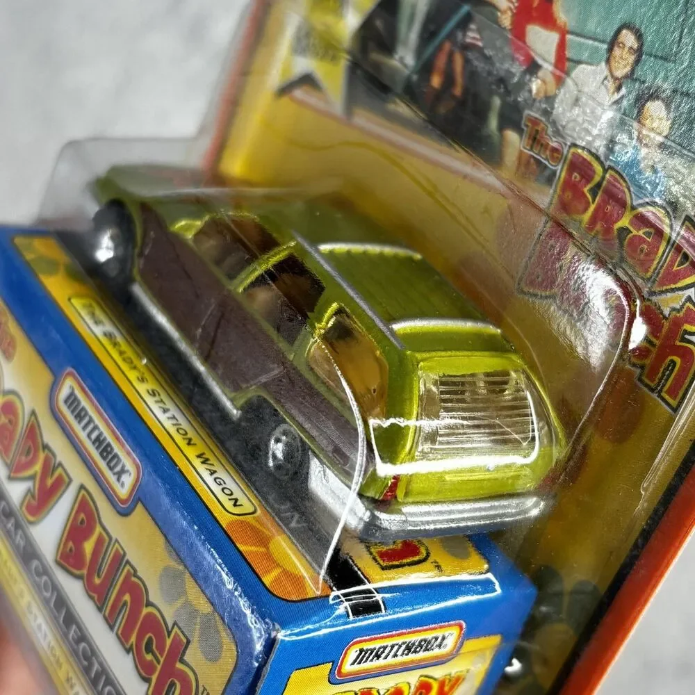 Vintage 1997 Matchbox‎ Star Car The Brady Bunch Station Wagon Diecast New Sealed